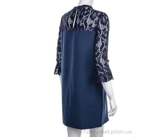Плаття жіноче Літо 0809 navy (2 шт. р.сітка34-36) "Vande Grouff" недорого оптом від прямого постачальника, зображення 2