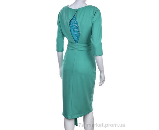 Плаття жіноче Весна/осінь 690 green (2 шт. р.сітка34-36) "Vande Grouff" недорого оптом від прямого постачальника, зображення 2