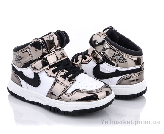 Кросівки дитячі модні Весна/осінь Y80-0330B gun (6 пар р.32-37) "Violeta" недорого оптом від прямого постачальника, зображення 2