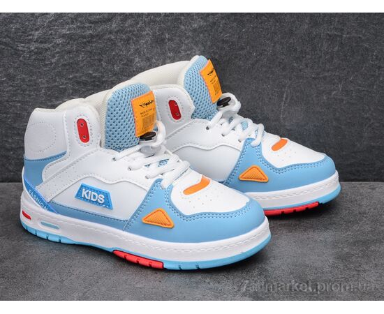 Фотография Кроссовки детские модные Весна/осень Y79-0186B blue (6 пар р.32-37) "Violeta" недорого оптом от прямого поставщика, изображение 2