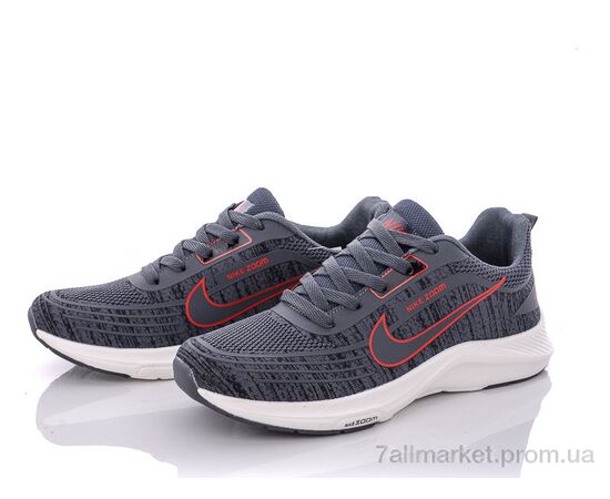 Кросівки чоловічі модні Весна/осінь Z14(2025) grey (5 пар р.40-44) "Violeta" недорого оптом від прямого постачальника, зображення 2