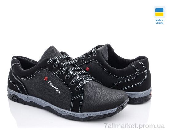 Кросівки чоловічі модні Весна/осінь Kluchkovskiy С27 черный (8 пар р.40-45) "Paolla" недорого оптом від прямого постачальника, зображення 2