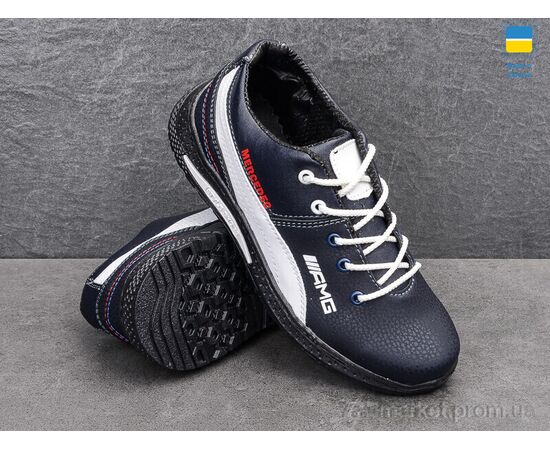 Фотография Кроссовки детские модные Весна/осень 22Д-6А сине-белый (8 пар р.34-39) "Paolla" недорого оптом от прямого поставщика, изображение 3