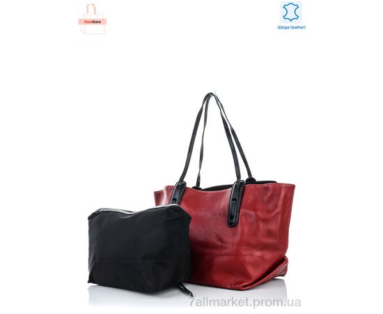 Жіноча сумка 2893 bordo 28*44*20 см, "YourStore" недорого оптом від прямого постачальника, зображення 2