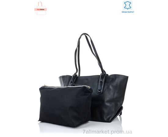 Жіноча сумка 2893 black 28*44*20 см, "YourStore" недорого оптом від прямого постачальника, зображення 2