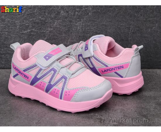 Фотография Кроссовки детские модные Весна/осень 22710-5 (26-30) (8 пар р.26-30) "Sharif" недорого оптом от прямого поставщика, изображение 2