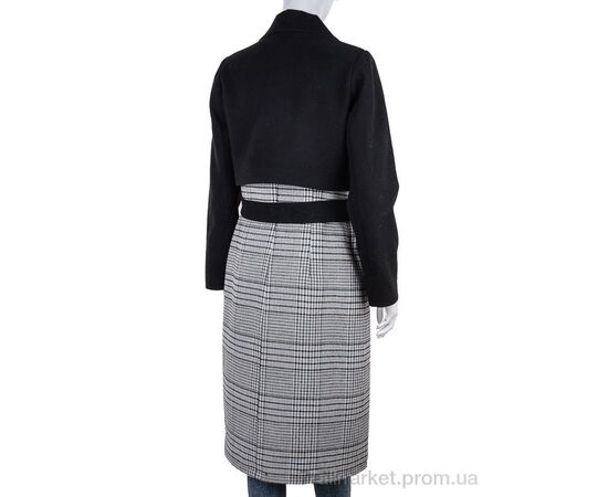 Піджак жіночий Весна/осінь 0232 black-grey (4 шт. р.сітка36-42) "Gelsomino" недорого оптом від прямого постачальника, зображення 2