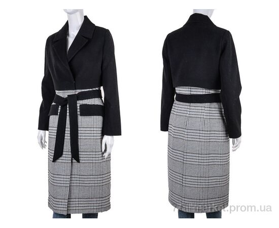 Піджак жіночий Весна/осінь 0232 black-grey (4 шт. р.сітка36-42) "Gelsomino" недорого оптом від прямого постачальника, зображення 3