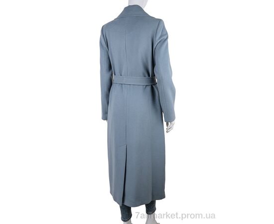 Пальто жіноче Весна/осінь 1090 blue (3 шт. р.сітка38-42) "Gelsomino" недорого оптом від прямого постачальника, зображення 2