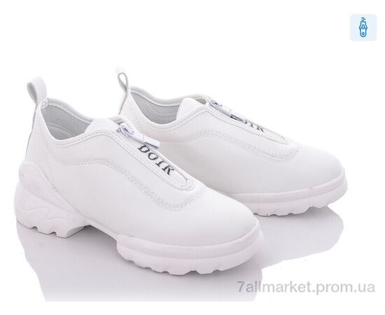 Фотография Кроссовки женские модные Весна/осень 197-111 white (8 пар р.36-40) "Violeta" недорого оптом от прямого поставщика, изображение 2