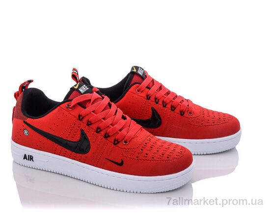 Кросівки чоловічі модні Весна/осінь 21002 red-black (8 пар р.40-45) "Violeta" недорого оптом від прямого постачальника, зображення 2