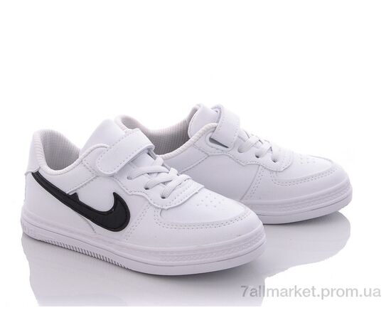 Фотография Кроссовки детские модные Весна/осень Z20-L211 white-black (8 пар р.25-30) "Violeta" недорого оптом от прямого поставщика, изображение 2