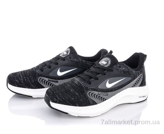 Кросівки чоловічі модні Весна/осінь S3(S158) black-white (5 пар р.40-44) "Violeta" недорого оптом від прямого постачальника, зображення 2