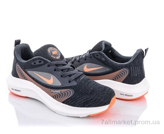 Кросівки чоловічі модні Весна/осінь S3(S158) grey-orange (5 пар р.40-44) "Violeta" недорого оптом від прямого постачальника, зображення 2