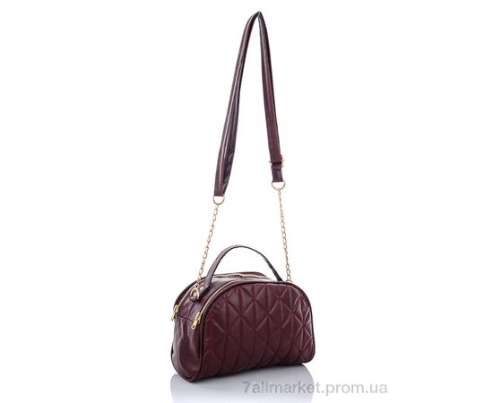 Жіноча сумка 1143-6 bordo 18*22*8 см, "David Polo" недорого оптом від прямого постачальника, зображення 2