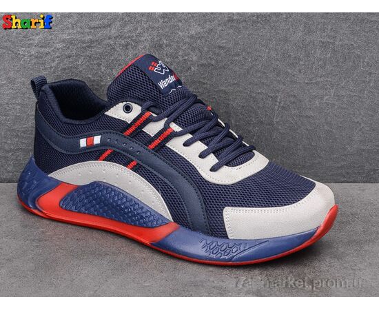 Фотография Кроссовки мужские модные Весна/осень 4138-2 (8 пар р.40-44) "Sharif" недорого оптом от прямого поставщика, изображение 2