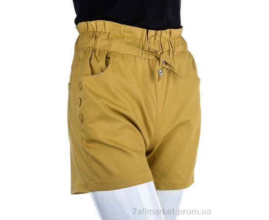 Шорти жіночі Літо 6709-12 yellow (6 шт. р.сітка25-30) "Мир" недорого оптом від прямого постачальника, зображення 2