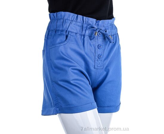Шорти жіночі Літо 6695-7 blue (6 шт. р.сітка25-30) "Мир" недорого оптом від прямого постачальника, зображення 2