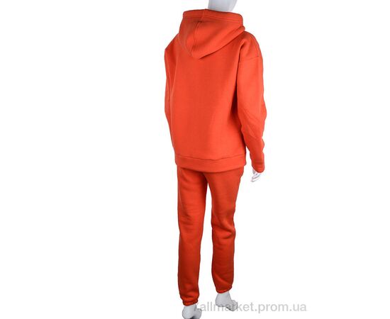 Спортивний костюм жіночий Весна/осінь 3002 orange (3 шт. р.сіткаS-L) "Ledi-Sharm" недорого оптом від прямого постачальника, зображення 2