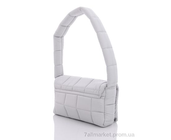 Жіноча сумка 2125-6 grey 13*21*6 см, "David Polo" недорого оптом від прямого постачальника, зображення 2