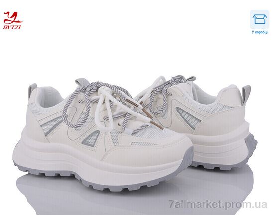 Фотография Кроссовки женские модные Весна/осень B805-7 (8 пар р.37-41) "Bytji" недорого оптом от прямого поставщика, изображение 2