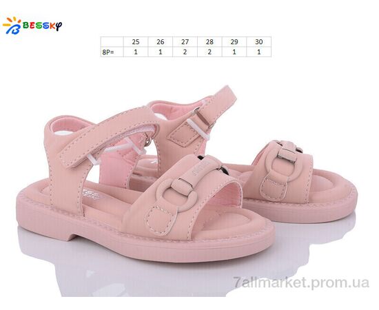 Босоніжки дитячі літні Літо BL3514-3B (8 пар р.25-30) "Bessky-Kellaifeng" недорого оптом від прямого постачальника, зображення 2