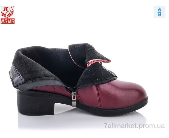 Черевики жіночі стильні Весна/осінь DB05-2 (8 пар р.36-41) "WSMR" недорого оптом від прямого постачальника, зображення 2