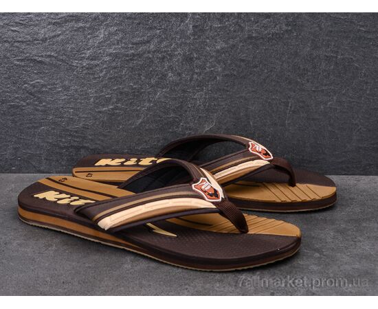 Шльопанці чоловічі пляжні Літо ETGM9275 (12 пар р.40-43) "Dan Marest" недорого оптом від прямого постачальника, зображення 2