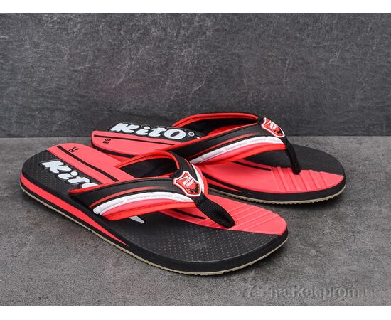 Фотография Шлепки детские летние Лето ETGW9275 red (12 пар р.36-39) "Dan Marest" недорого оптом от прямого поставщика, изображение 2