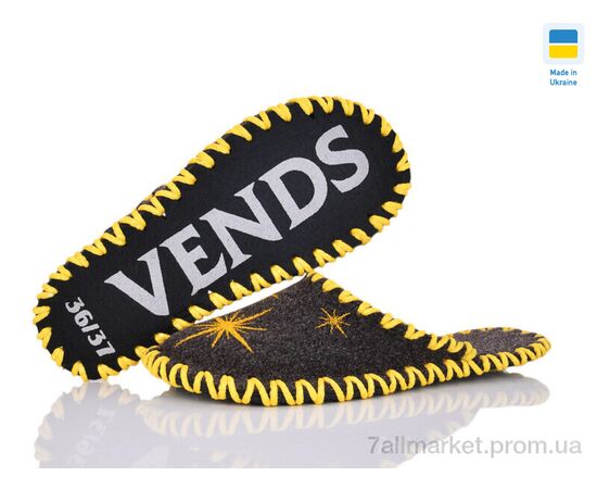 Фотография Тапки женские для дома Весна/осень 206W коричневий (9 пар р.36-41) "Active" недорого оптом от прямого поставщика, изображение 3