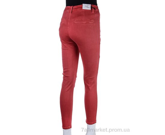 Джинси жіночі Весна/осінь S9081-9 red (6 шт. р.сітка28-33) "Мир" недорого оптом від прямого постачальника, зображення 2
