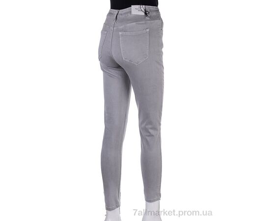 Джинси жіночі Весна/осінь S9044-8 grey (6 шт. р.сітка28-33) "Мир" недорого оптом від прямого постачальника, зображення 2