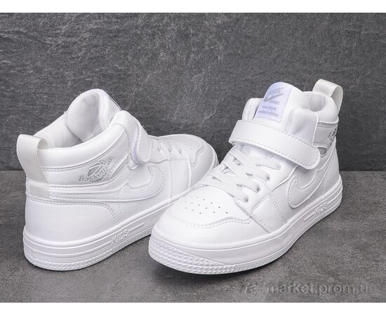 Фотография Кроссовки детские модные Весна/осень Y125(7792) white (8 пар р.31-37) "Violeta" недорого оптом от прямого поставщика, изображение 3