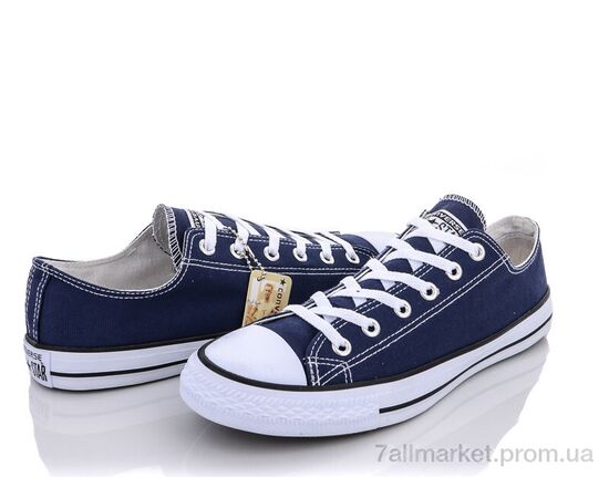 Кеди чоловічі зручні Весна/осінь Y131(A6) navy-white (8 пар р.40-45) "Violeta" недорого оптом від прямого постачальника, зображення 2