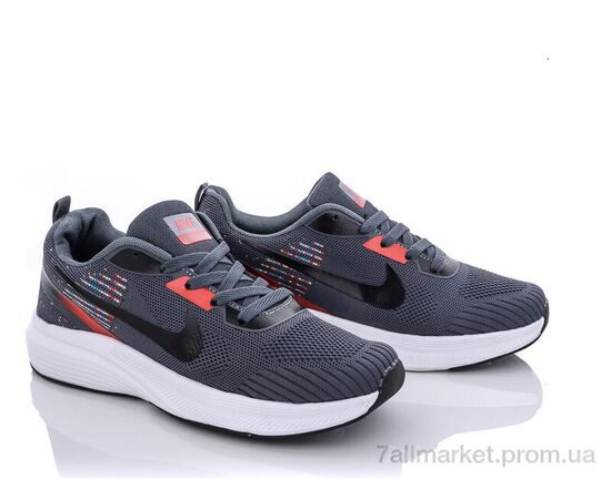 Кросівки чоловічі модні Весна/осінь MB07(Y229) grey (8 пар р.40-44) "Violeta" недорого оптом від прямого постачальника, зображення 2