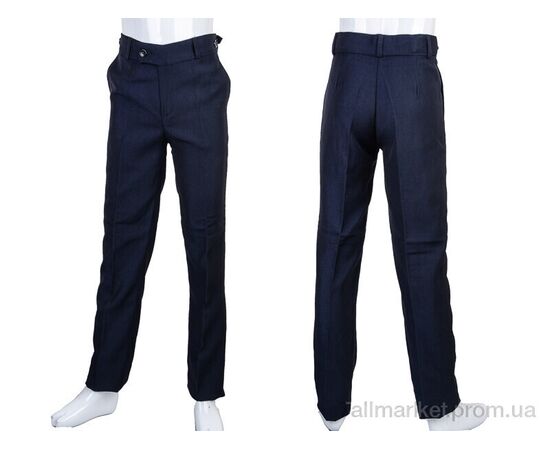 Штани дитячі Весна/осінь 003  navy (8 шт. р.сітка50-58) "Voronina" недорого оптом від прямого постачальника, зображення 3
