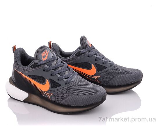 Фотография Кроссовки женские модные Весна/осень S27(N1022) black-orange (8 пар р.36-41) "Violeta" недорого оптом от прямого поставщика, изображение 2