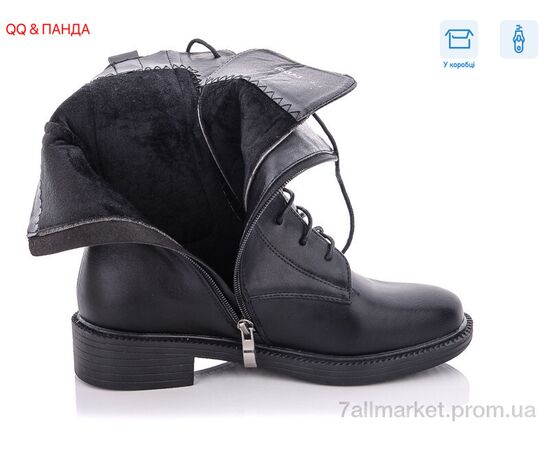 Черевики жіночі стильні Весна/осінь 537-3 (6 пар р.37-41) "QQ&Панда" недорого оптом від прямого постачальника, зображення 2