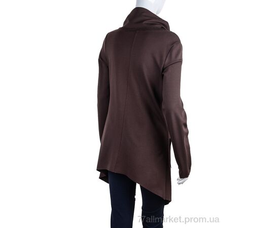Кардиган жіночий Весна/осінь 1756 brown (4 шт. р.сітка34-40) "Vande Grouff" недорого оптом від прямого постачальника, зображення 2
