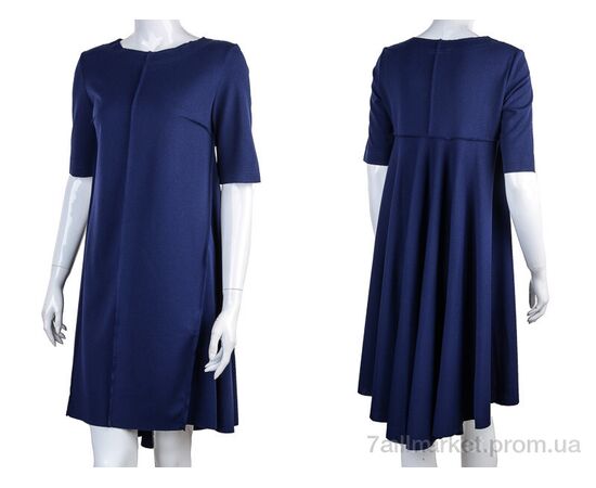 Плаття жіноче Весна/осінь 824 blue (3 шт. р.сітка36-40) "Vande Grouff" недорого оптом від прямого постачальника, зображення 3