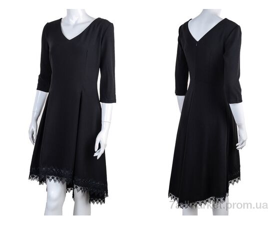 Плаття жіноче Весна/осінь 826 black (1 шт. р.сіткаOne size) "Vande Grouff" недорого оптом від прямого постачальника, зображення 3