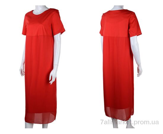 Плаття жіноче Літо 1016 red (1 шт. р.сіткаOne size) "Vande Grouff" недорого оптом від прямого постачальника, зображення 3
