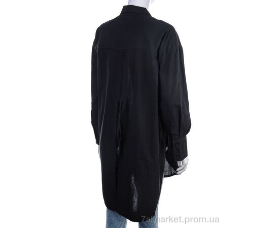 Сорочка жіноча Літо 2157 black (3 шт. р.сіткаXS-M) "Vande Grouff" недорого оптом від прямого постачальника, зображення 2