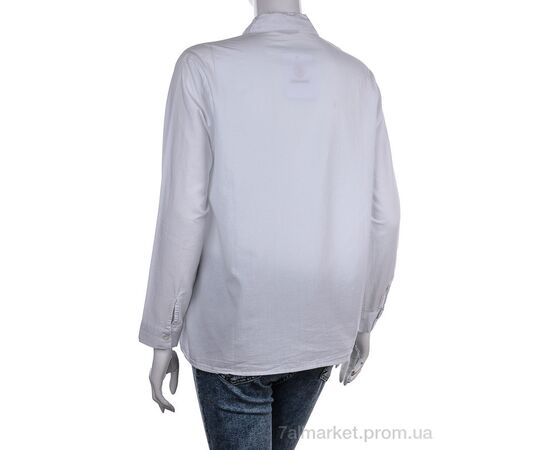 Сорочка жіноча Весна/осінь 1959 white (4 шт. р.сіткаS-XL) "Vande Grouff" недорого оптом від прямого постачальника, зображення 2