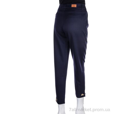 Жіночі брюки Весна/осінь 998 navy (5 шт. р.сітка34-42) "Vande Grouff" недорого оптом від прямого постачальника, зображення 2