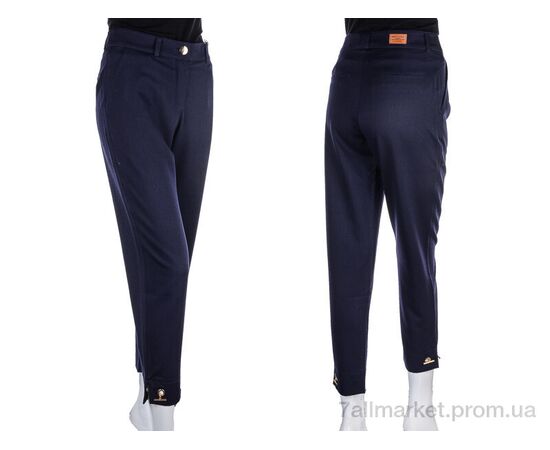 Жіночі брюки Весна/осінь 998 navy (5 шт. р.сітка34-42) "Vande Grouff" недорого оптом від прямого постачальника, зображення 3
