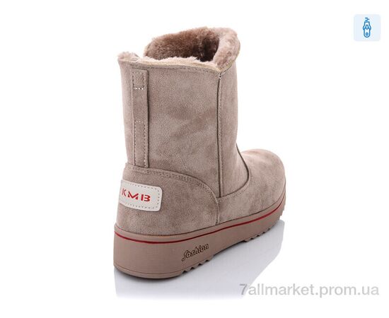 Чоботи жіночі зручні Зима B856-7 (8 пар р.36-41) "U-Chin" недорого оптом від прямого постачальника, зображення 2