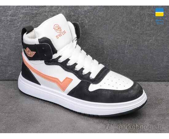 Фотография Кроссовки женские модные Весна/осень 1604-3 (8 пар р.36-41) "Swin" недорого оптом от прямого поставщика, изображение 2