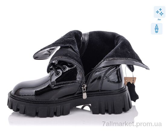 Черевики жіночі стильні Весна/осінь E5009-5 (6 пар р.36-41) "ITTS" недорого оптом від прямого постачальника, зображення 2