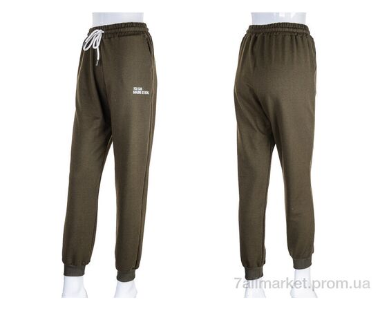 Фотография Спортивные штаны женские Весна/осень 17-8001-4 green (4 шт. р.сетка S-XL) "Red Hat" недорого оптом от прямого поставщика, изображение 3